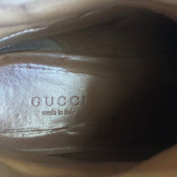 GUCCI Dionysus Tiger Buckle Ankle Boots Black Leather SZ 6 MSRP $980 - Picture 9 of 11